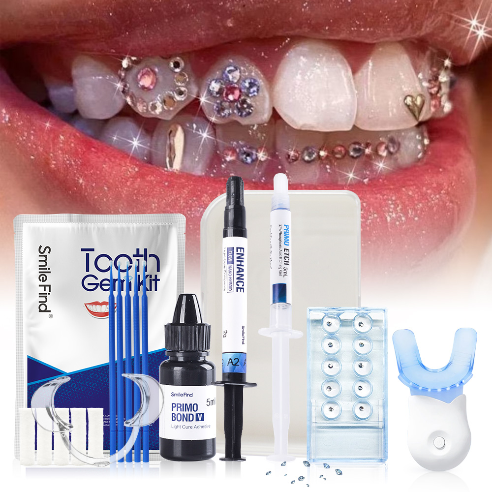 Tooth Gem Kit - Kit de gemas para dientes Diy,