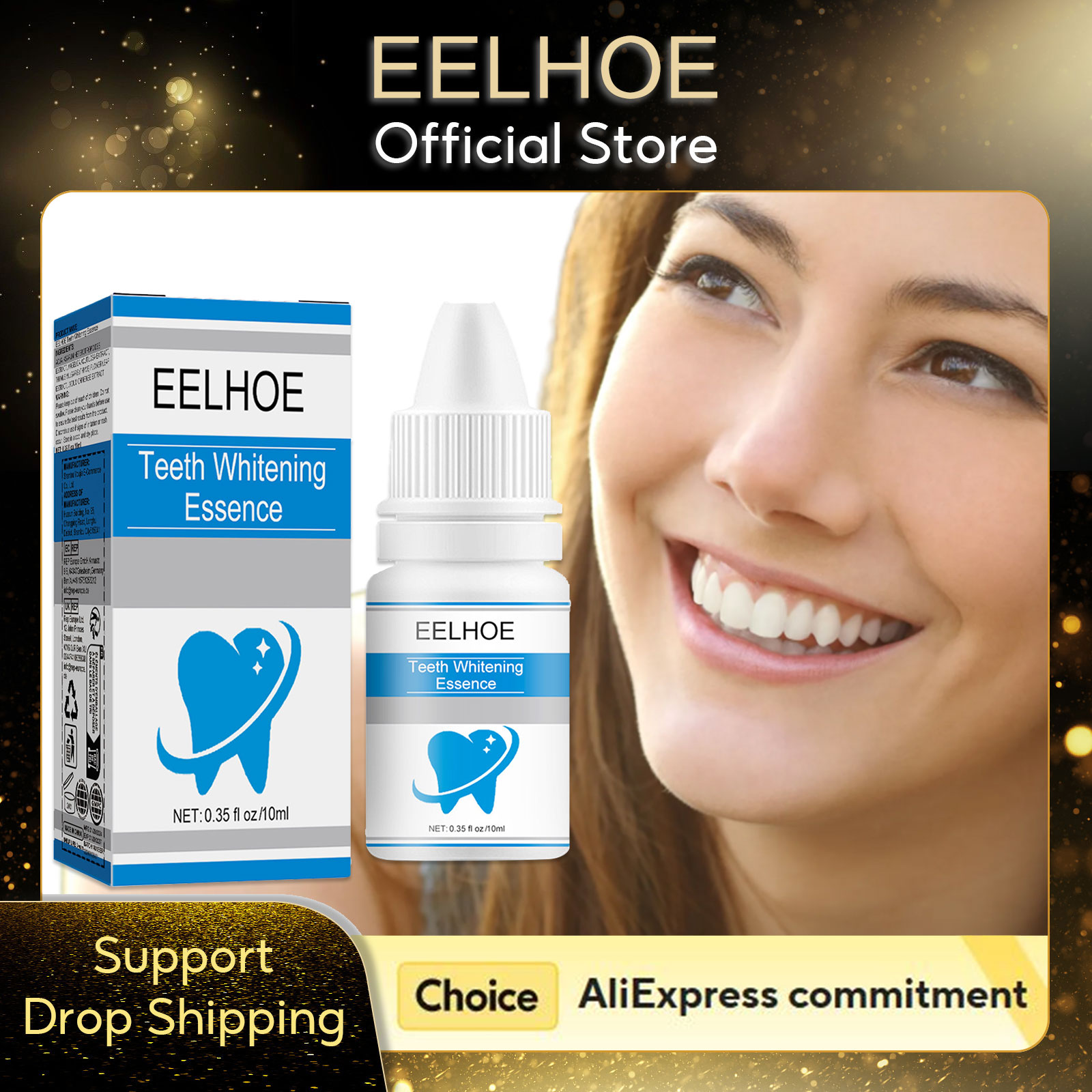 Teeth Whitening Serum - EELHOE-suero blanqueador de dientes, eliminador de