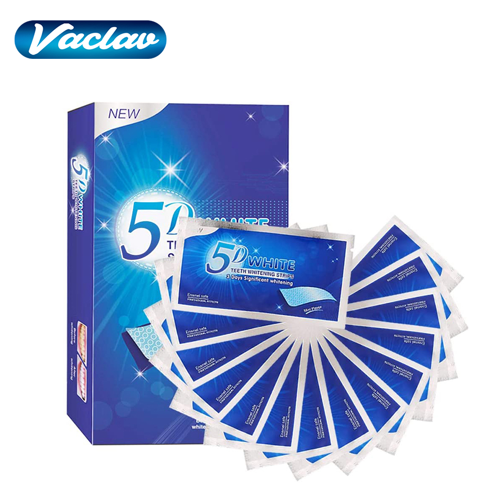 Teeth Whitening Gel Refills - Tiras Blanqueadoras de Dientes 5D, Gel