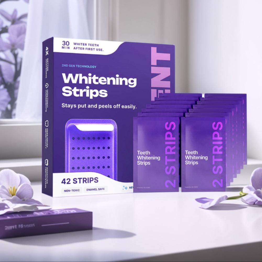 Teeth Whitening Gel Refills - Tiras de gel blanqueador de dientes,