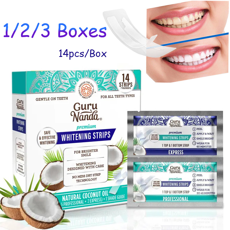Teeth Whitening Serum - Tiras Blanqueadoras de Dientes con Aceite
