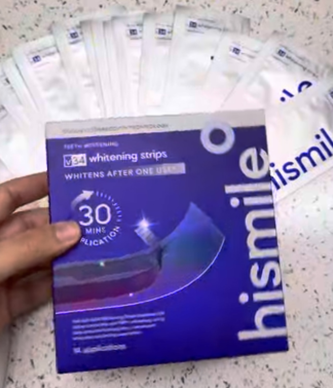 Teeth Whitening Serum - Tiras Blanqueadoras de Dientes Hismile V34