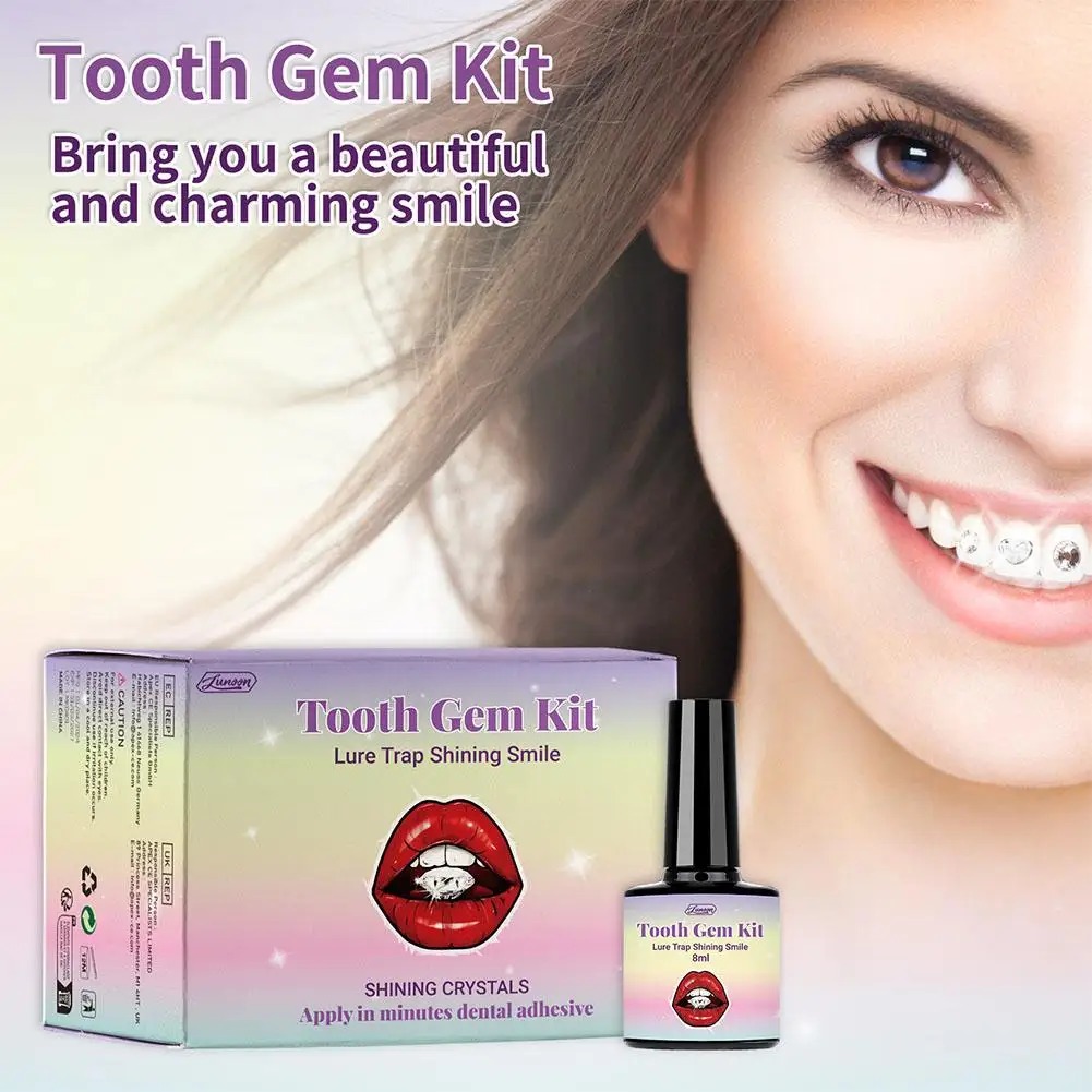 Tooth Gem Kit - Kit de gemas dentales DIY, decoración