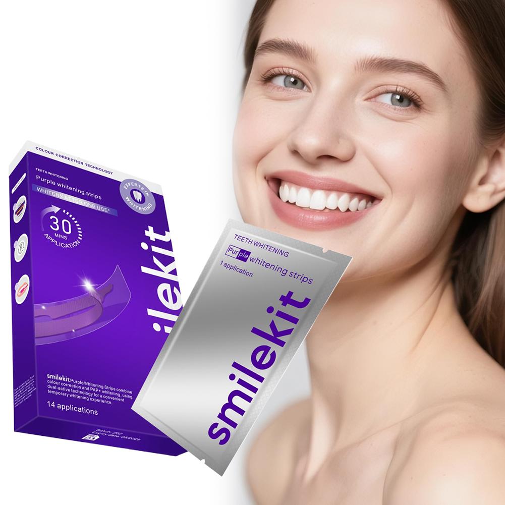 Teeth Whitening Strips Crest - 42 Pares de Tiras Blanqueadoras de