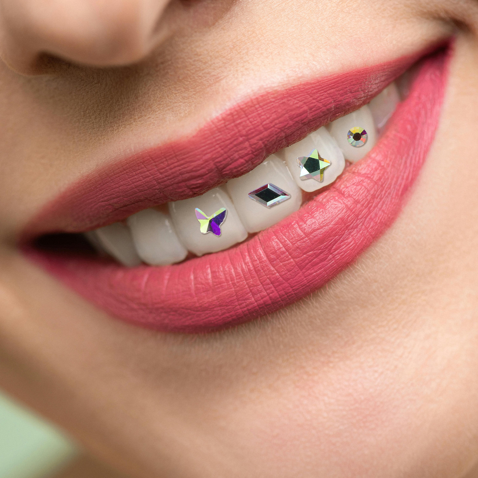 Tooth Gem Kit - 1 Set Completo de Gemas Dentales,