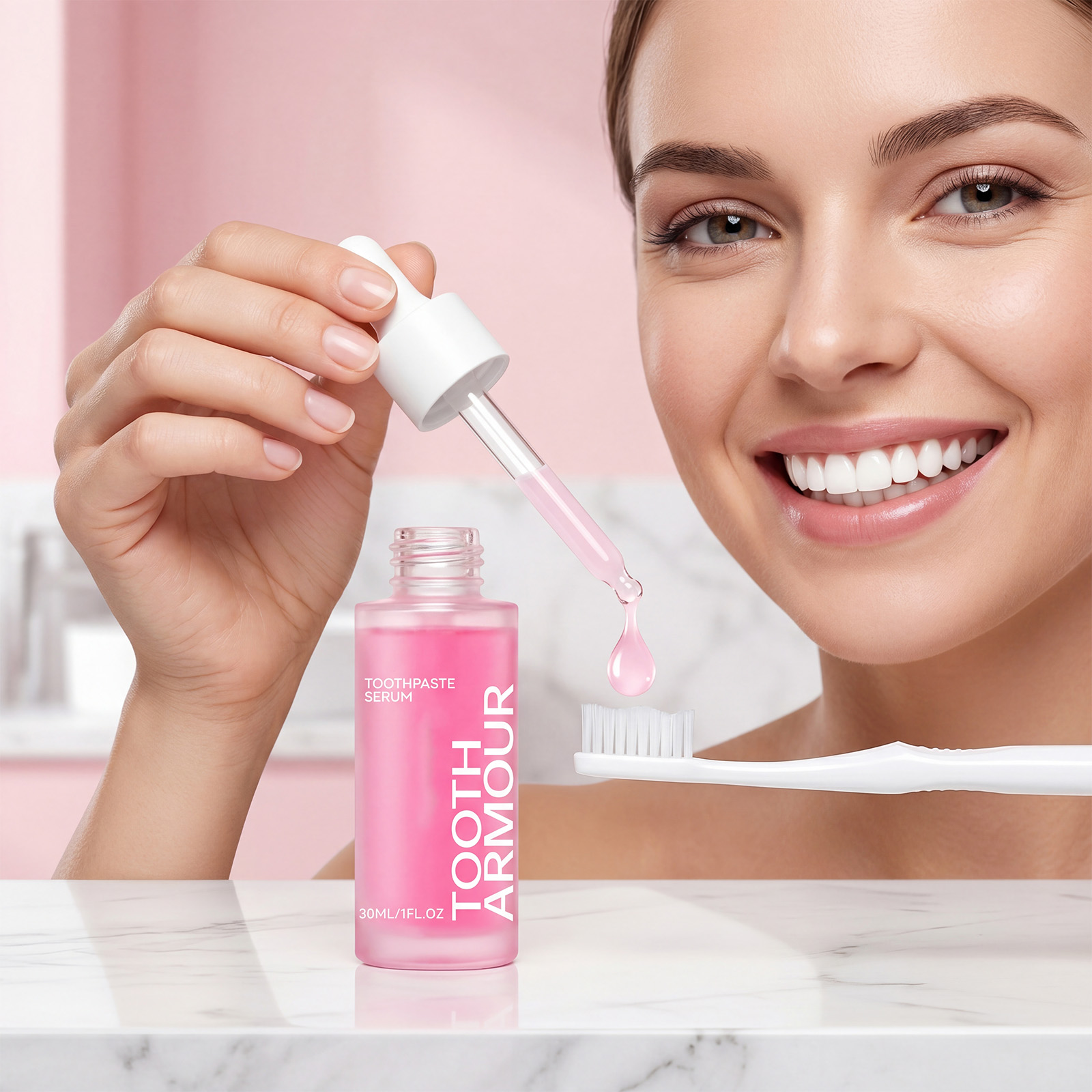Teeth Whitening Serum - Suero Blanqueador Dental con Nano-Hidroxiapatita, Limpieza