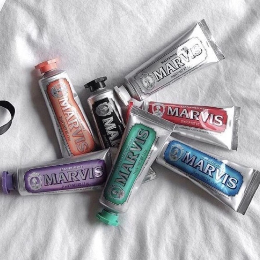 Teeth Whitening Marvis Toothpaste - Pasta Dental Blanqueadora Marvis de Lujo