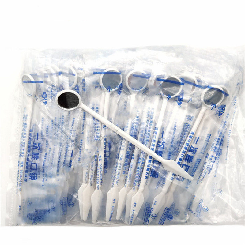 Espejo de plástico desechable  - Teeth Whitening For Photos reseña y precio
