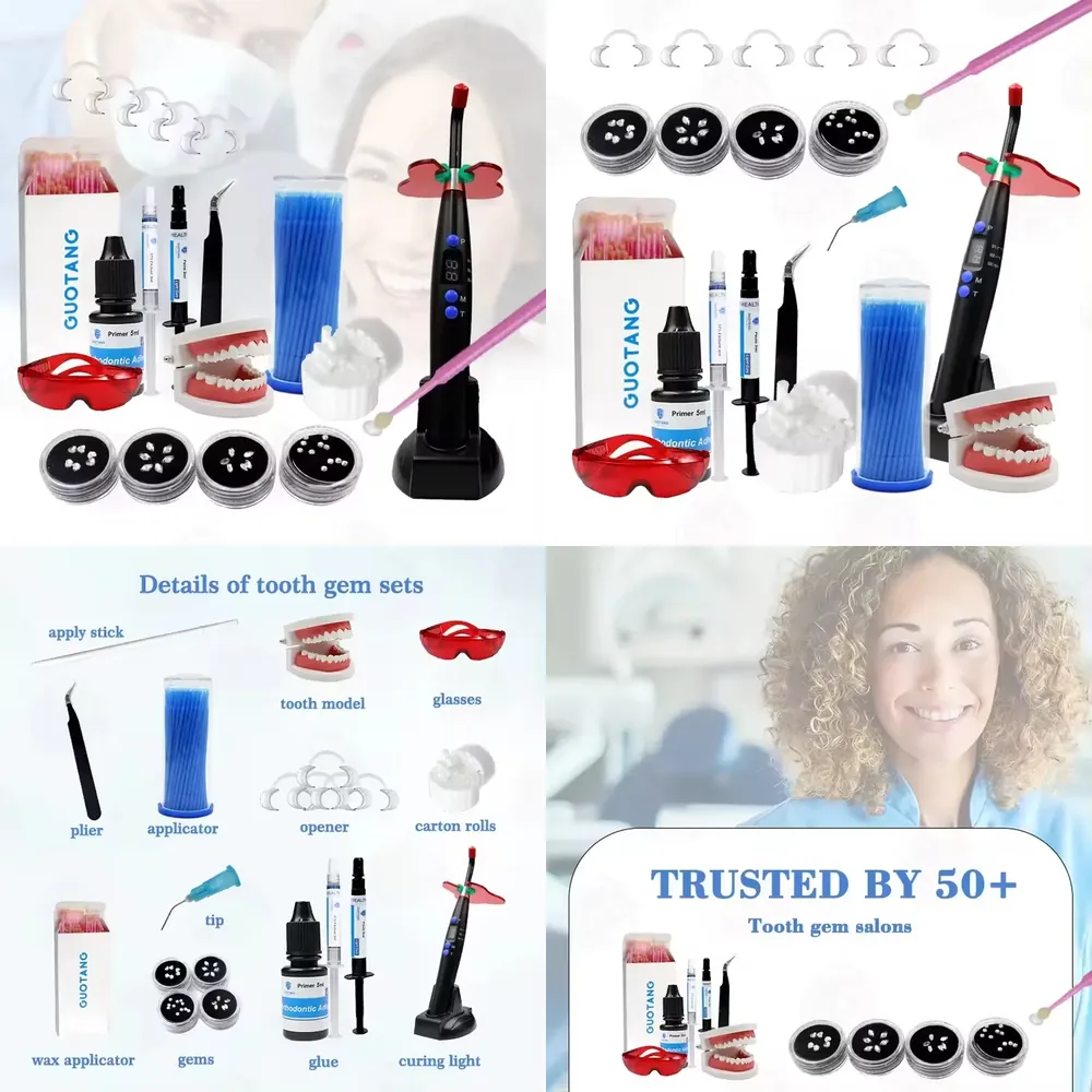 【CHIMU HOME】 Kit Profesional d - Tooth Gem Kit reseña y precio