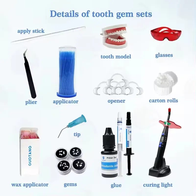 【CHIMU HOME】 Kit Profesional d - Tooth Gem Kit reseña y precio