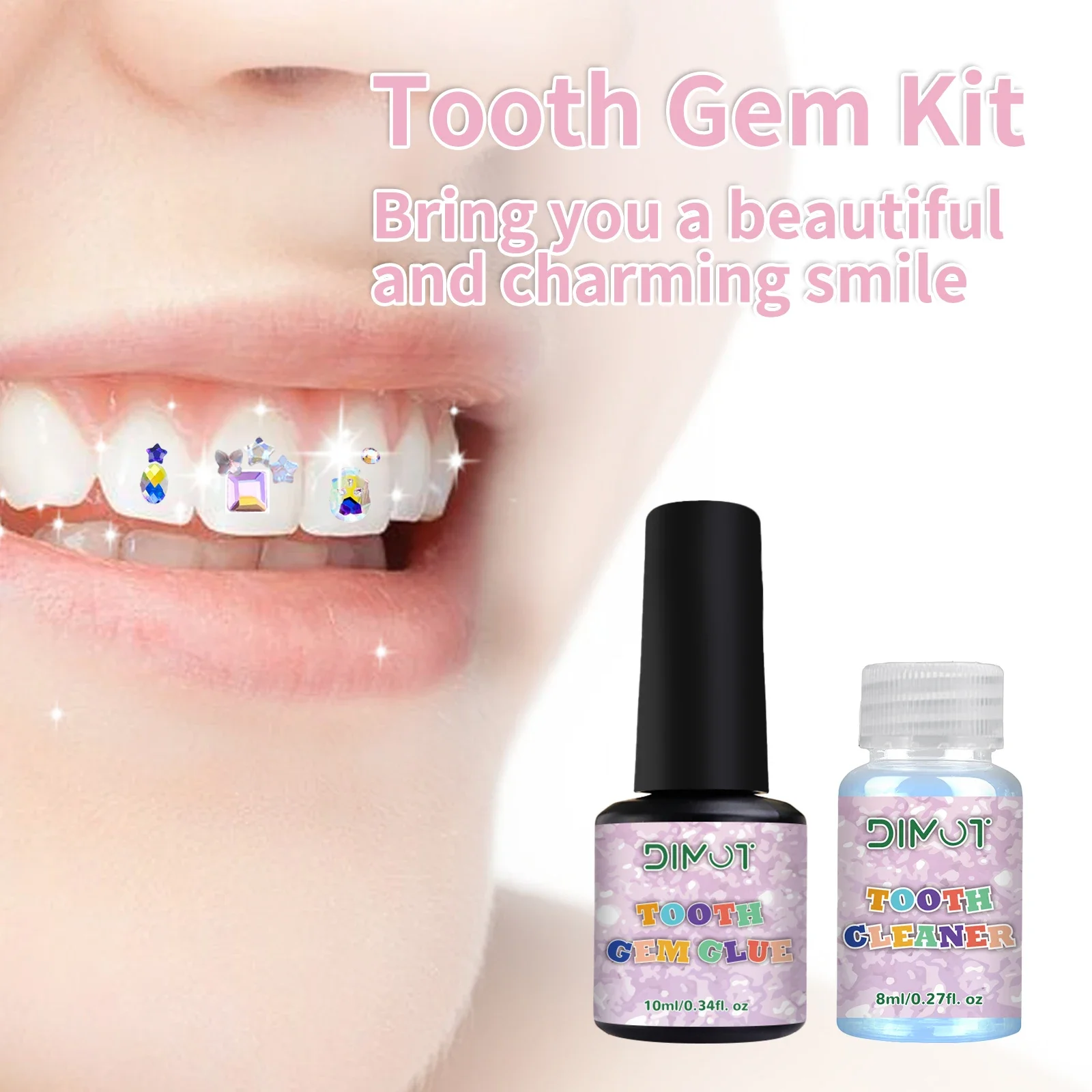 Kit de joyería para dientes, K - Tooth Gem Kit reseña y precio