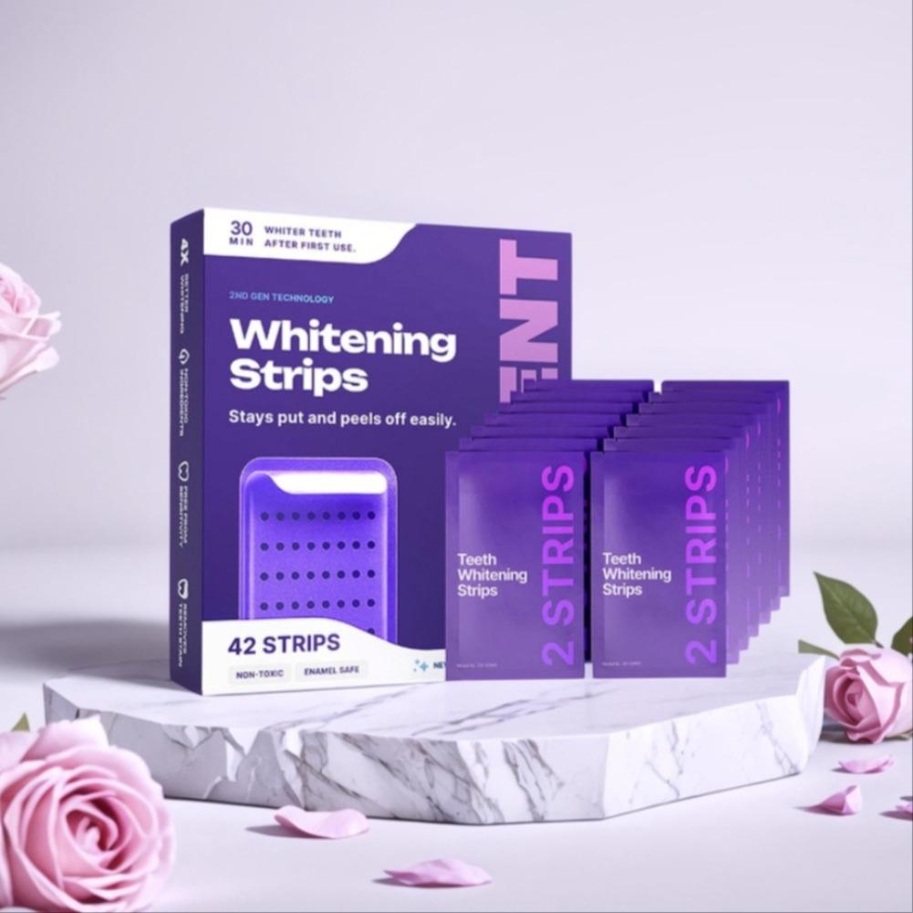 Tiras de gel blanqueador de di - Teeth Whitening Gel Refills reseña y precio