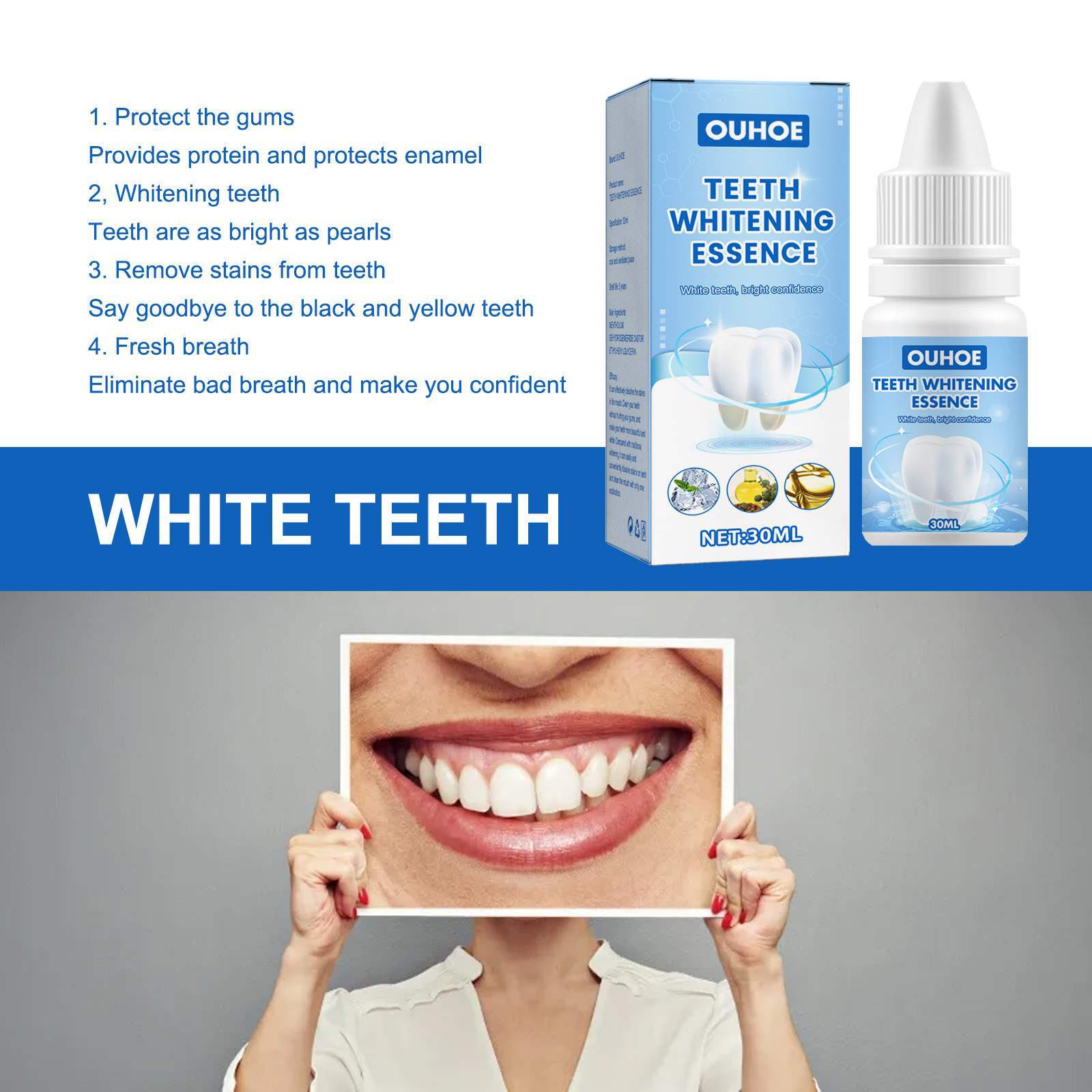 Esencia para blanquear los die - Teeth Whitening Serum reseña y precio