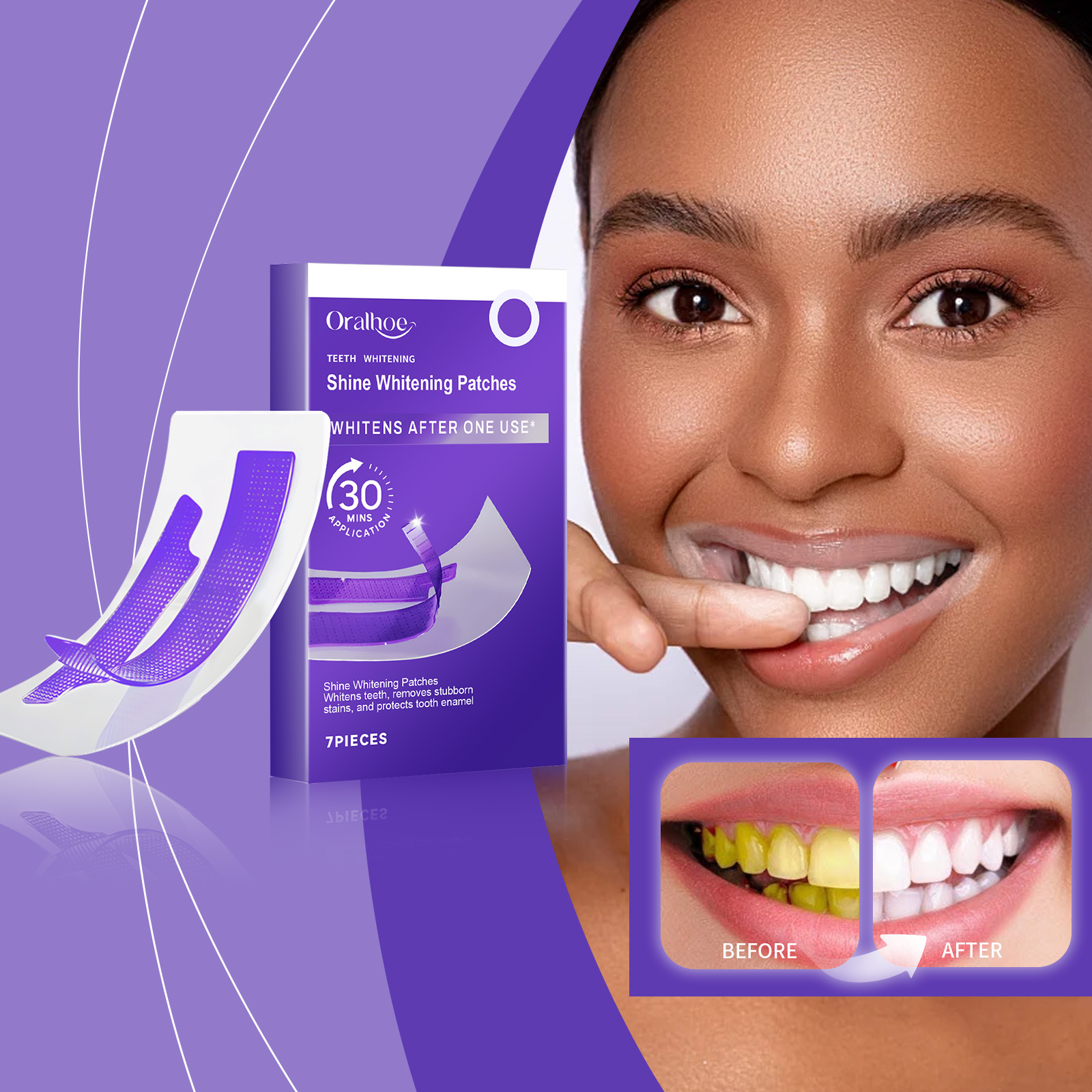 Tiras blanqueadoras de dientes - Teeth Whitening Strips Crest reseña y precio