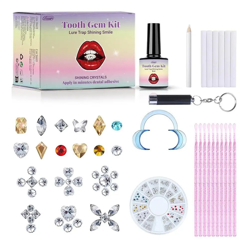 Kit de gemas dentales DIY, dec - Tooth Gem Kit reseña y precio