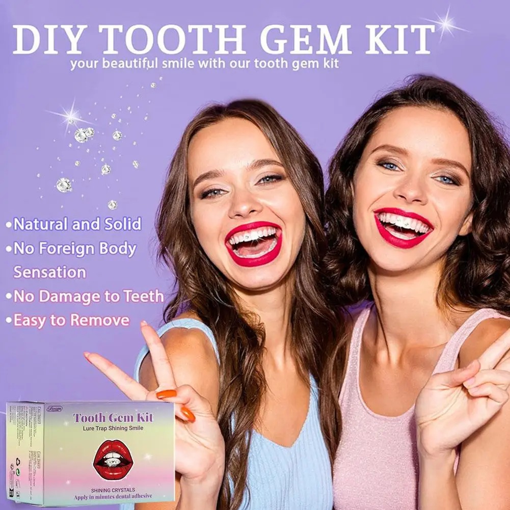 Kit de gemas dentales DIY, dec - Tooth Gem Kit reseña y precio