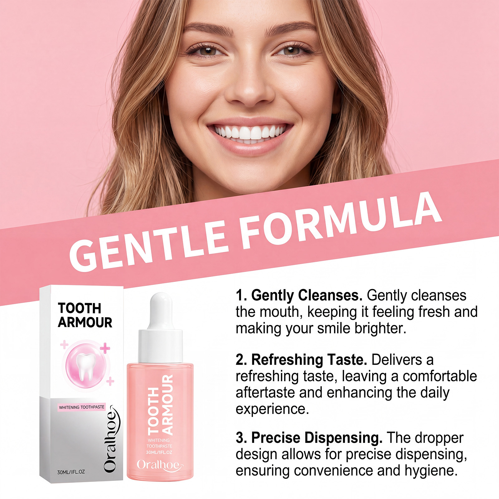 Pasta Dental Blanqueadora con  - Teeth Whitening Serum reseña y precio
