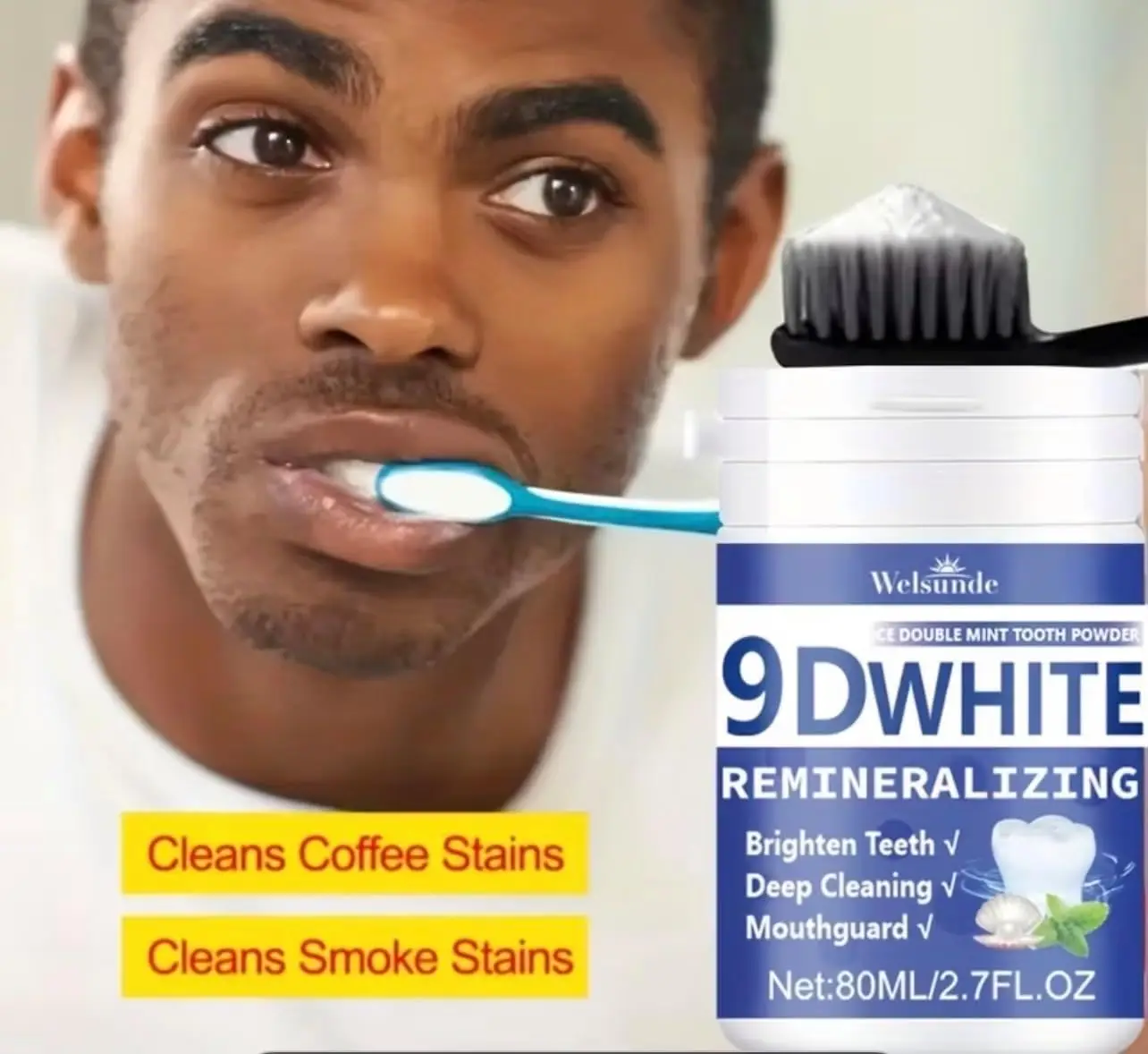 Polvo Dental Remineralizante d - Teeth Whitening Price reseña y precio