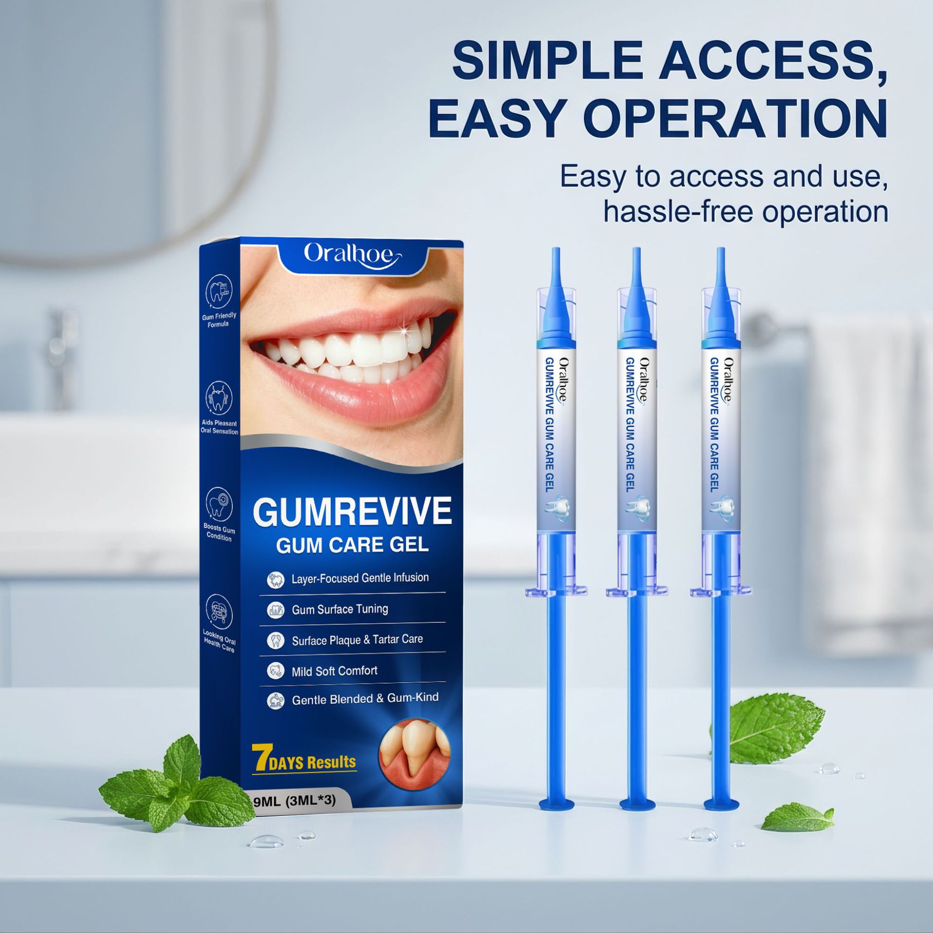 Gel para Cuidado Bucal, Kit de - Teeth Whitening Gels Used By Dentists reseña y precio