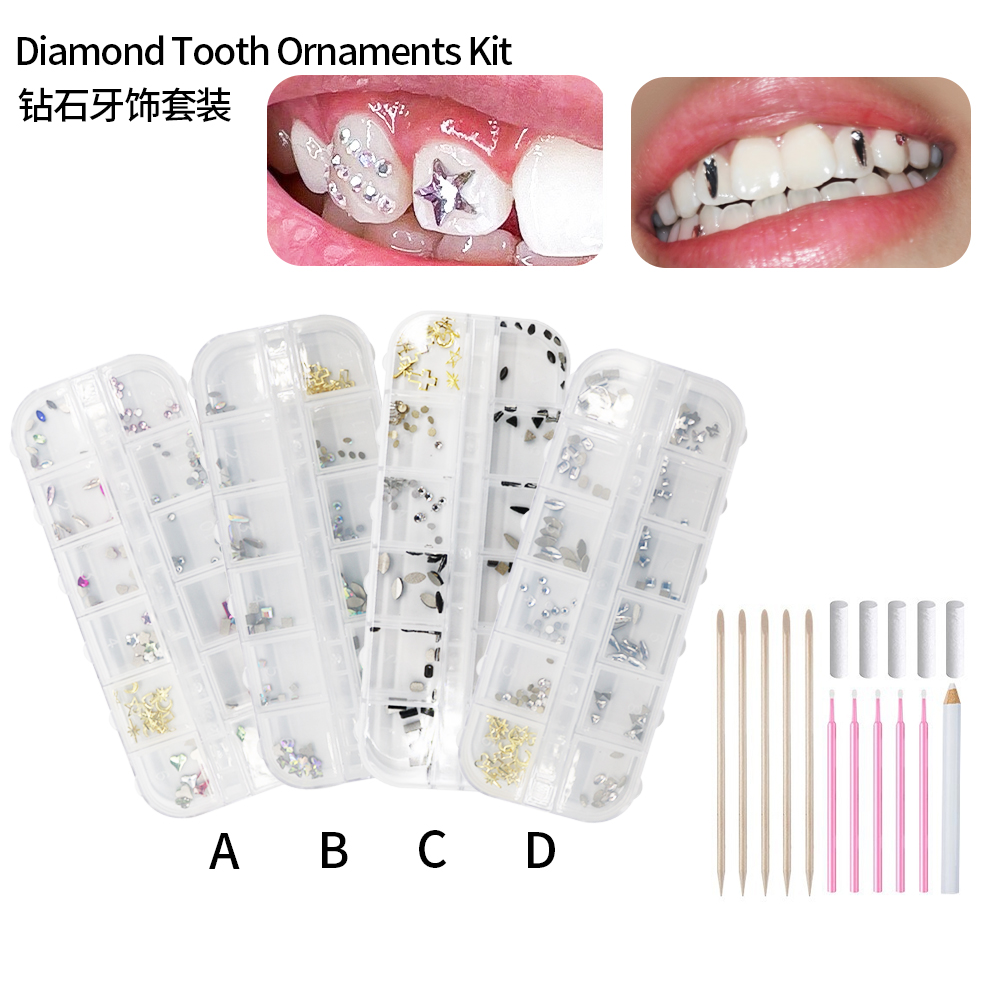 1 Juego de gemas dentales prof - Tooth Gem Kit reseña y precio