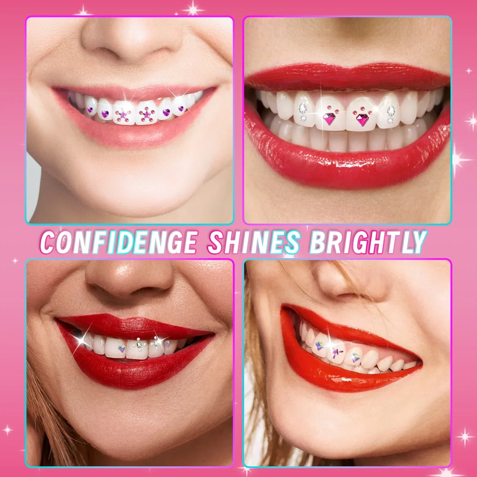 Kit de gemas de dientes DIY co - Tooth Gem Kit reseña y precio