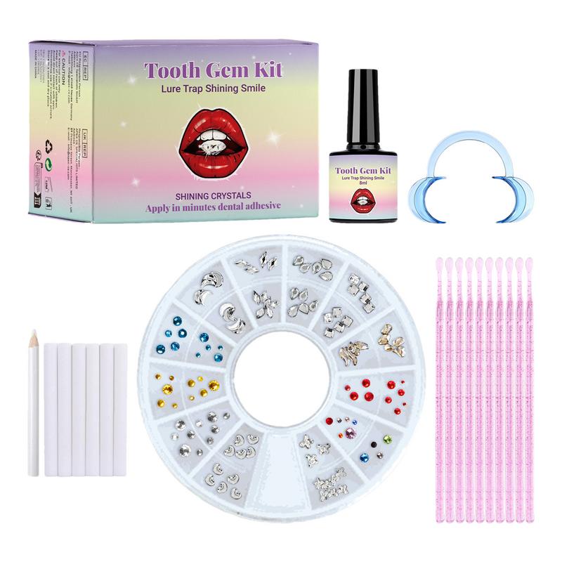 Pegatinas brillantes de diente - Tooth Gem Kit reseña y precio