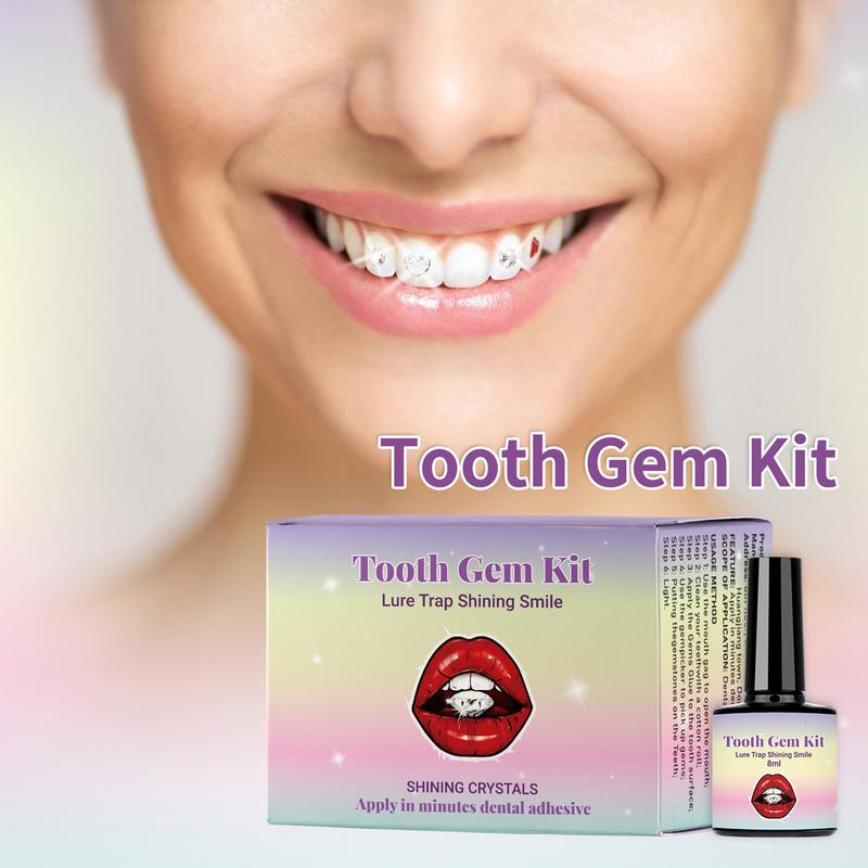 Pegatinas brillantes de diente - Tooth Gem Kit reseña y precio