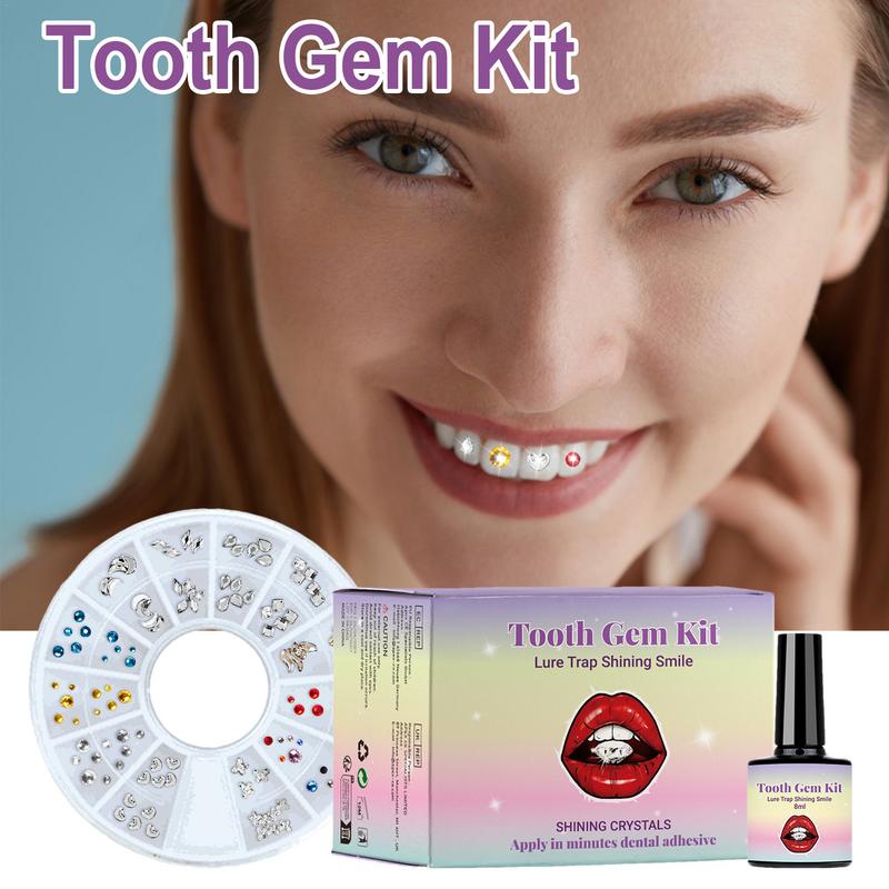Pegatinas brillantes de diente - Tooth Gem Kit reseña y precio
