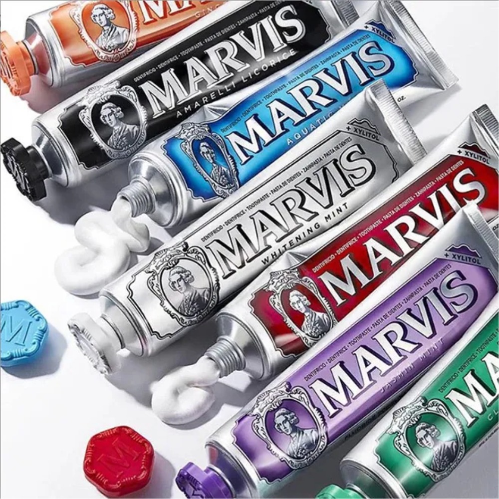 Pasta Dental Blanqueadora Marv - Teeth Whitening Marvis Toothpaste reseña y precio