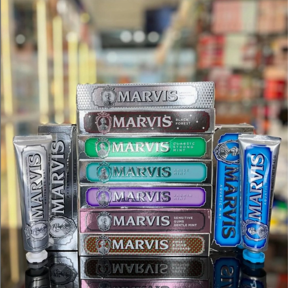 Pasta Dental Blanqueadora Marv - Teeth Whitening Marvis Toothpaste reseña y precio