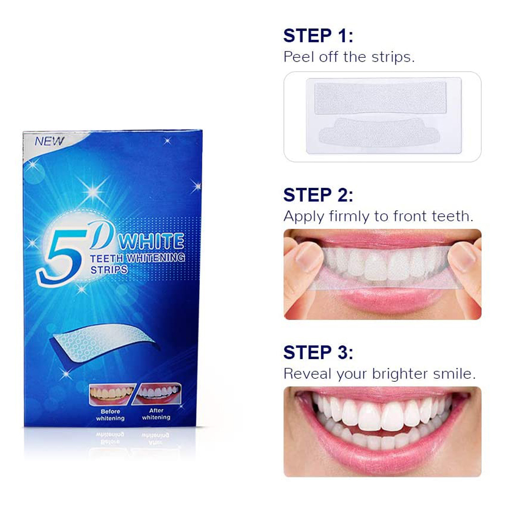 Tiras Blanqueadoras de Dientes - Teeth Whitening Strips Crest reseña y precio