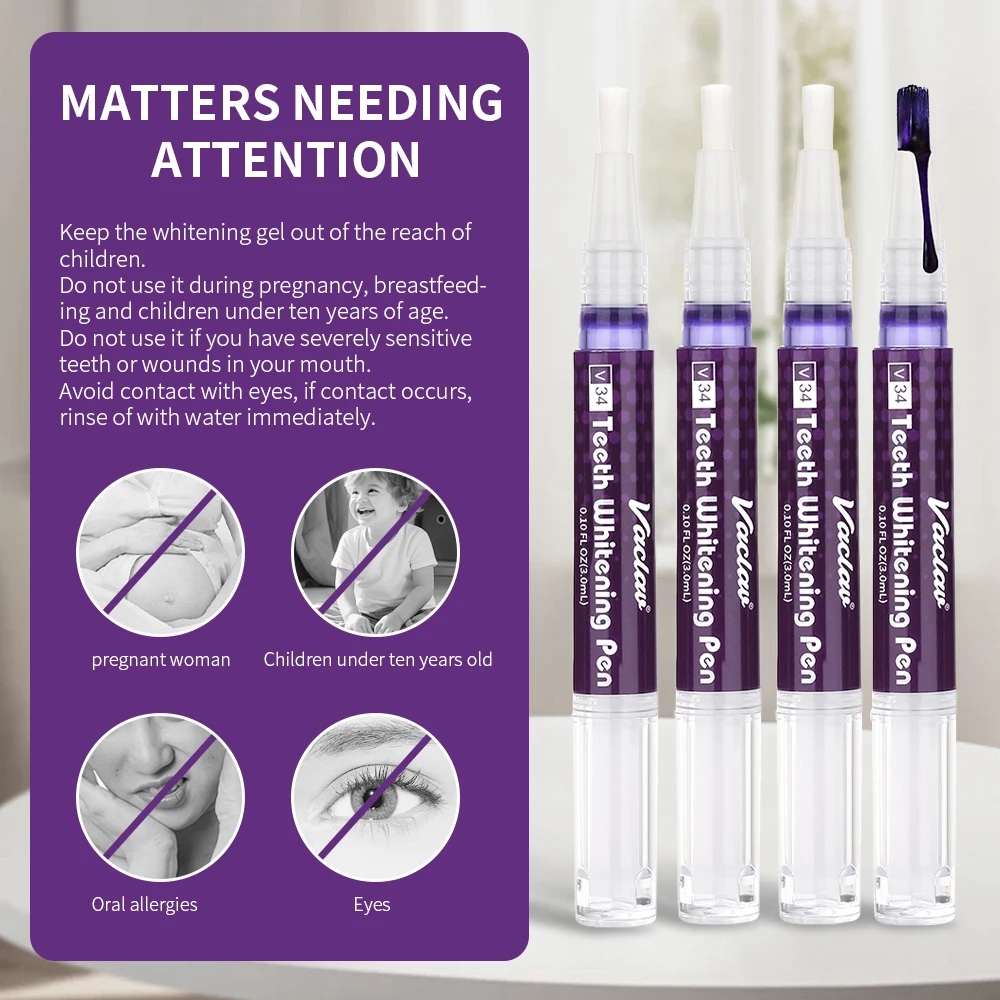 Vaclav V34 Bolígrafo de gel bl - Teeth Whitening Gels Used By Dentists reseña y precio