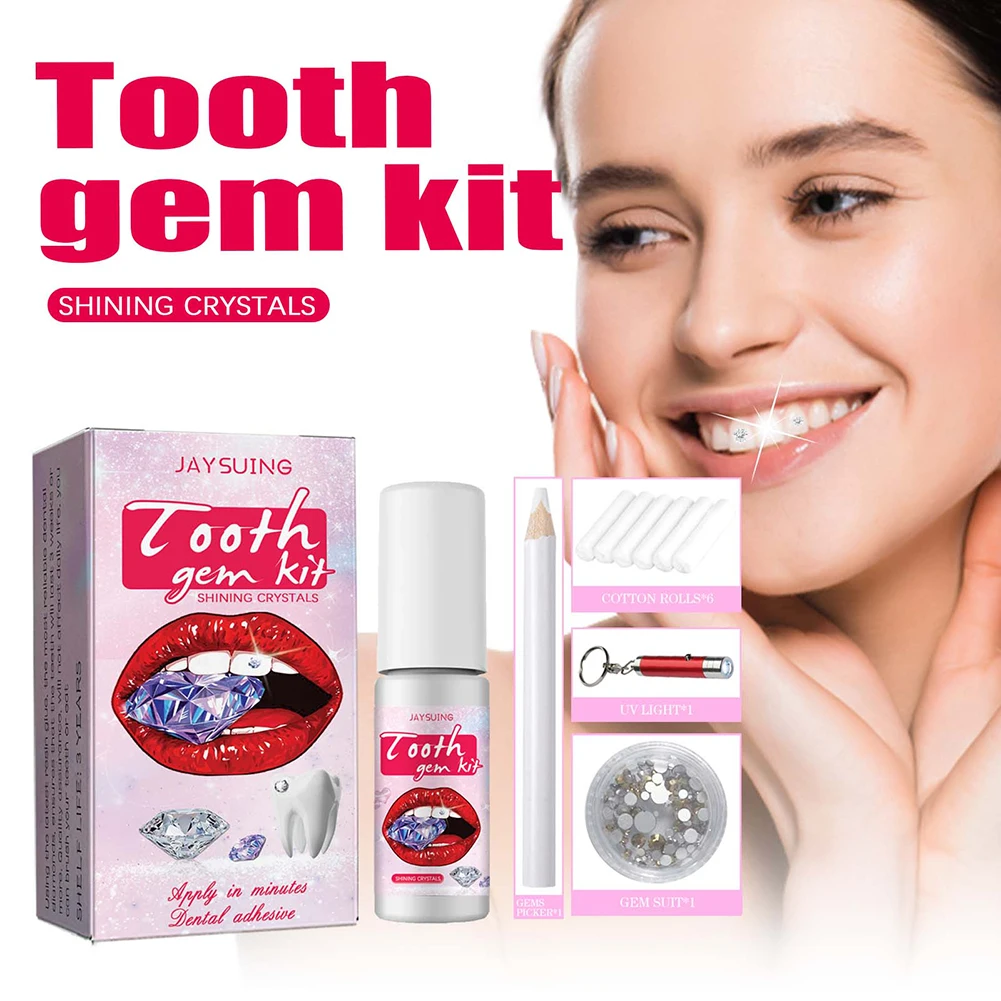 Kit de gemas dentales con cris - Tooth Gem Kit reseña y precio