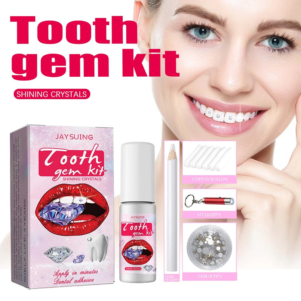 Kit de gemas dentales con cris - Tooth Gem Kit reseña y precio