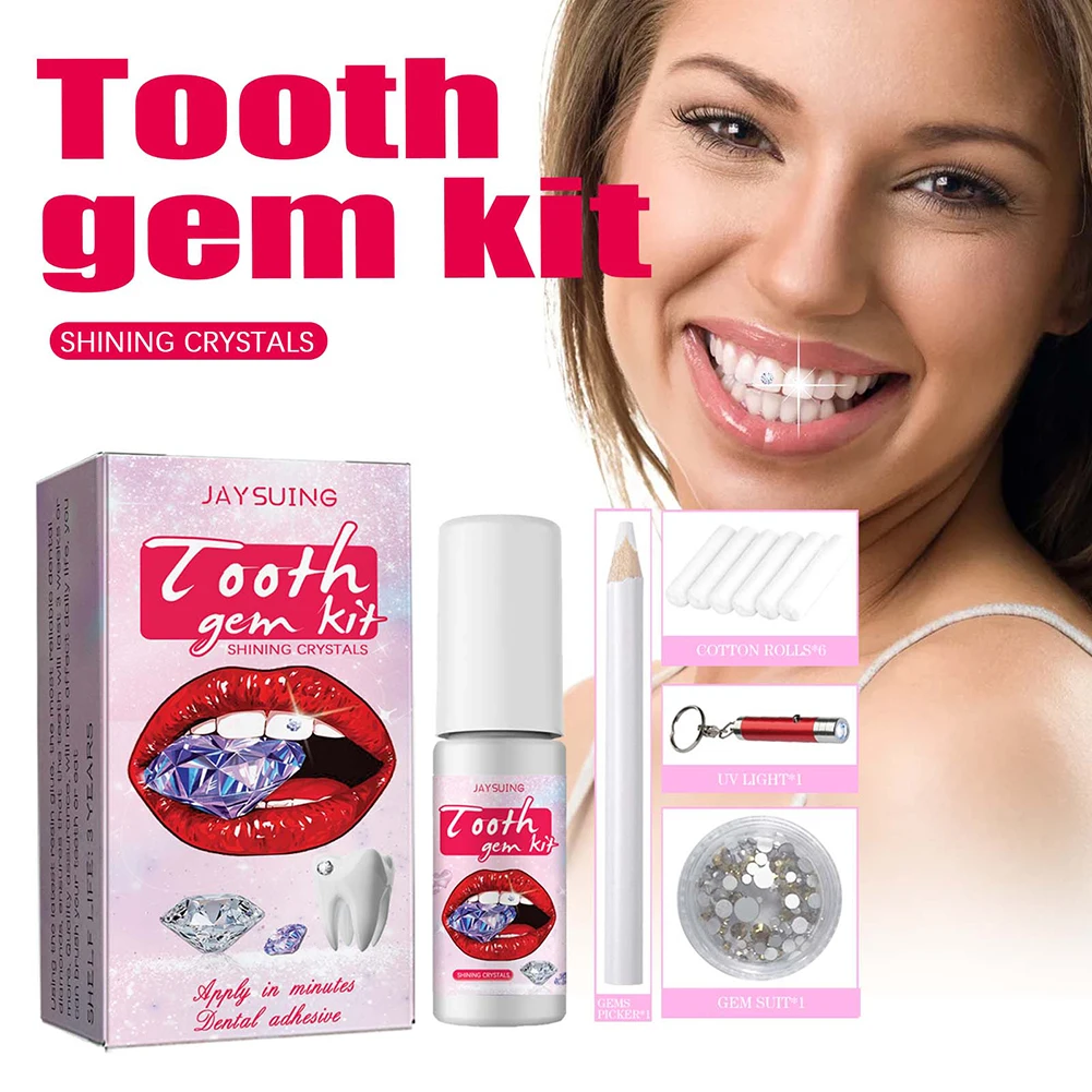 Kit de gemas dentales con cris - Tooth Gem Kit reseña y precio